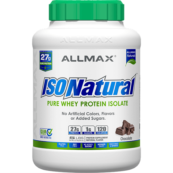 Allmax Isonatural All Natural Whey Protein 2lb & 5lb