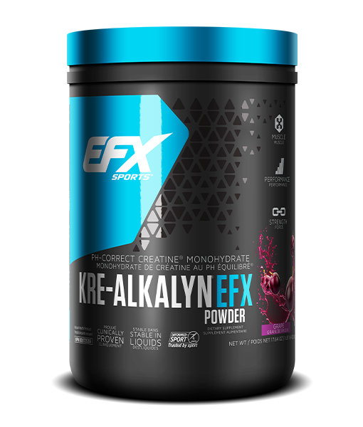 EFX Kre-Alkalyn EFX Powder & Capsules  - 500g, 120, 180 vegan & 192 Capsules