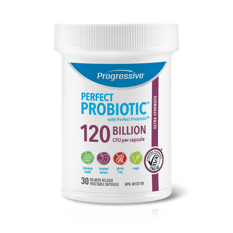 Progressive Perfect Probiotic 120 Billion 30 Capsules