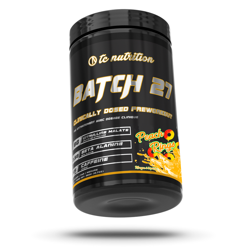 TC Nutrition Batch 27 Preworkout (Stim) 40 Servings