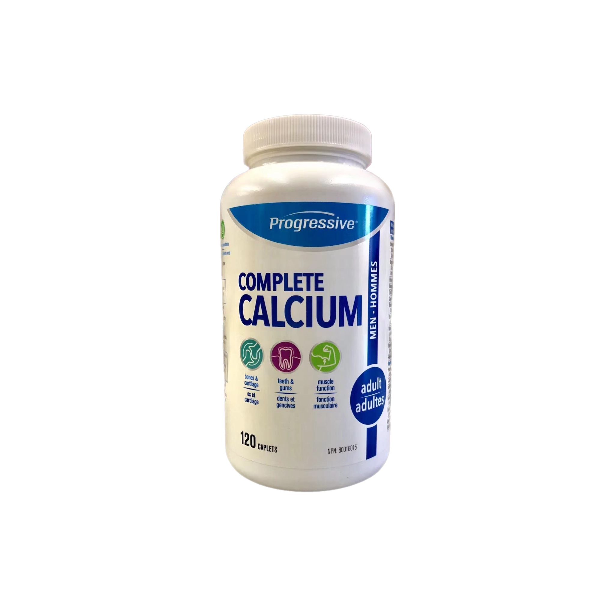 Progressive Complete Calcium For Adult Men 120 Capsules