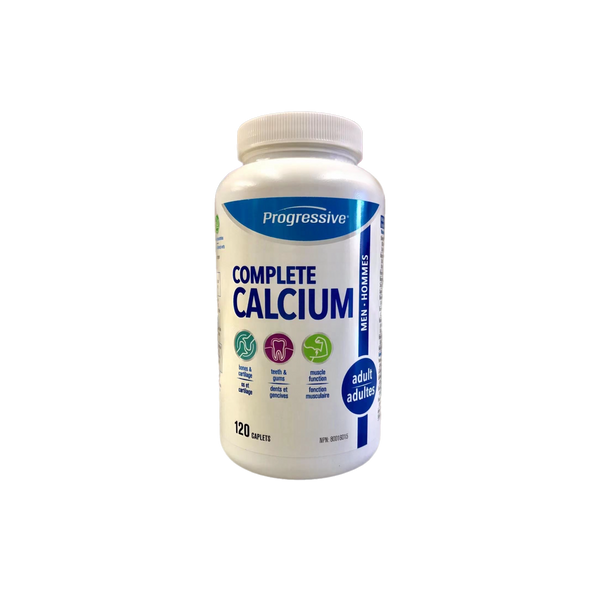 Progressive Complete Calcium For Adult Men 120 Capsules