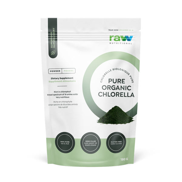 Raw Nutritional Pure Organic Chlorella 180g