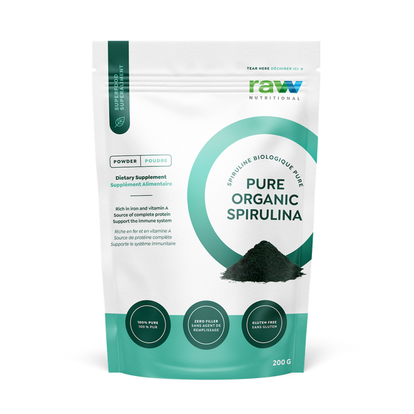 Raw Nutritional Pure Organic Spirulina 200g