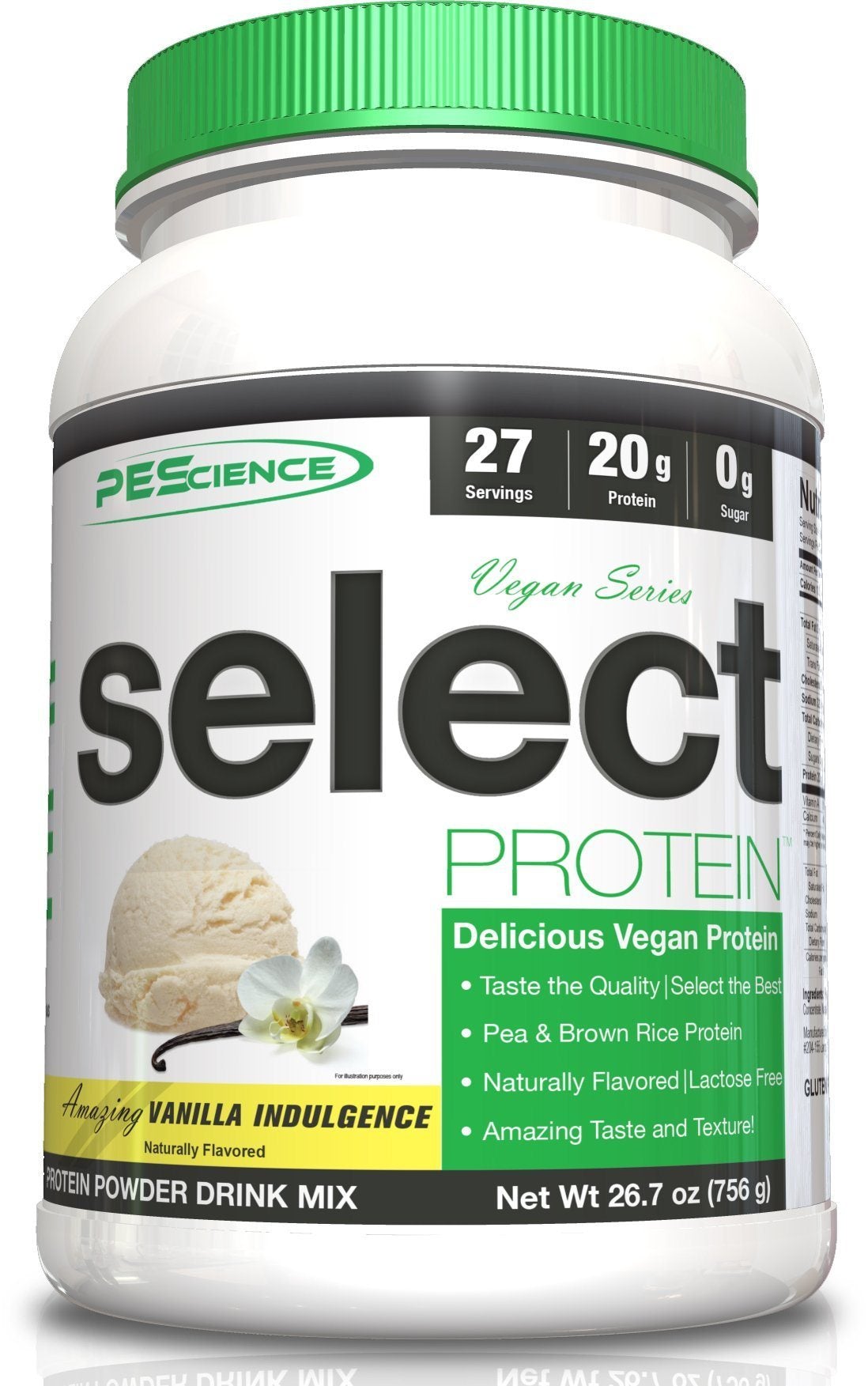 PEScience Vegan Select Protein 27 & 55 Servings