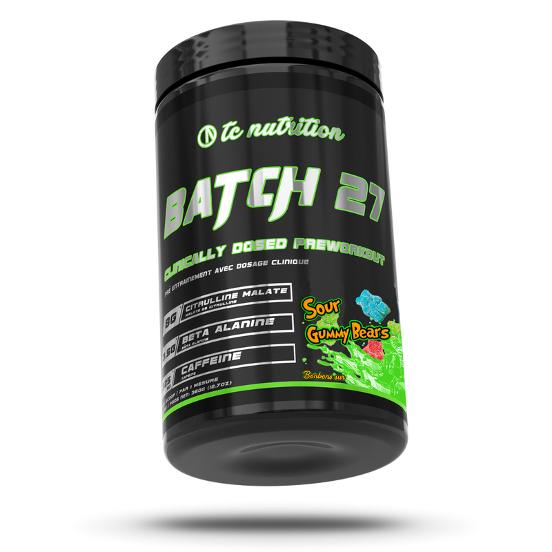 TC Nutrition Batch 27 Preworkout (Stim) 40 Servings