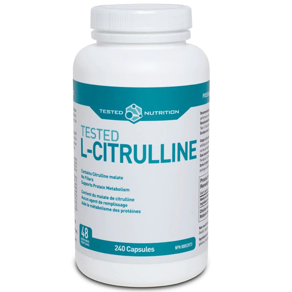 Tested Nutrition L-Citrulline 240 Capsules