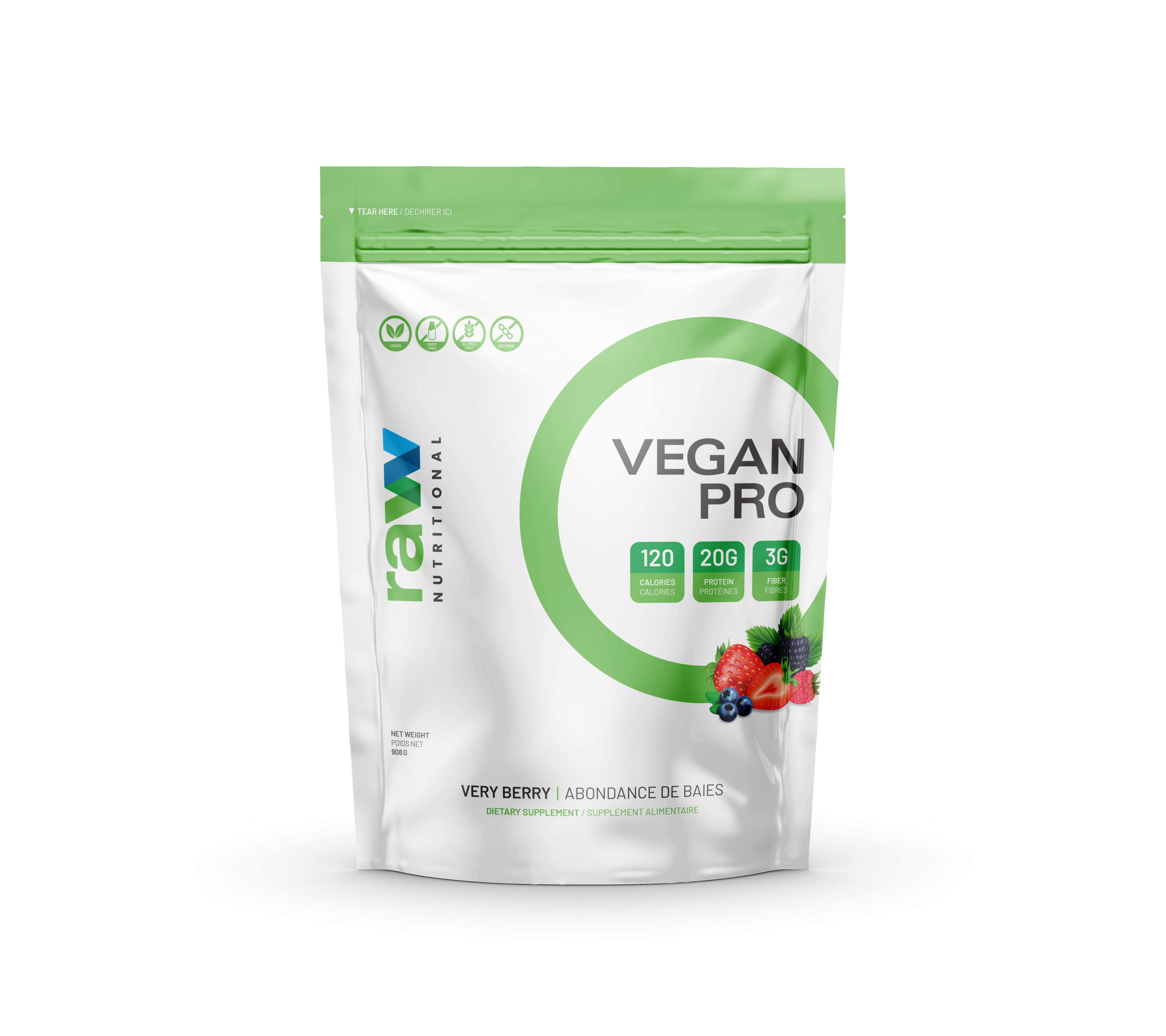 Raw Nutritional Vegan Pro 2LB