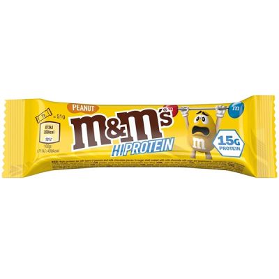 M&M's Peanut Hi Protein Bar 51g