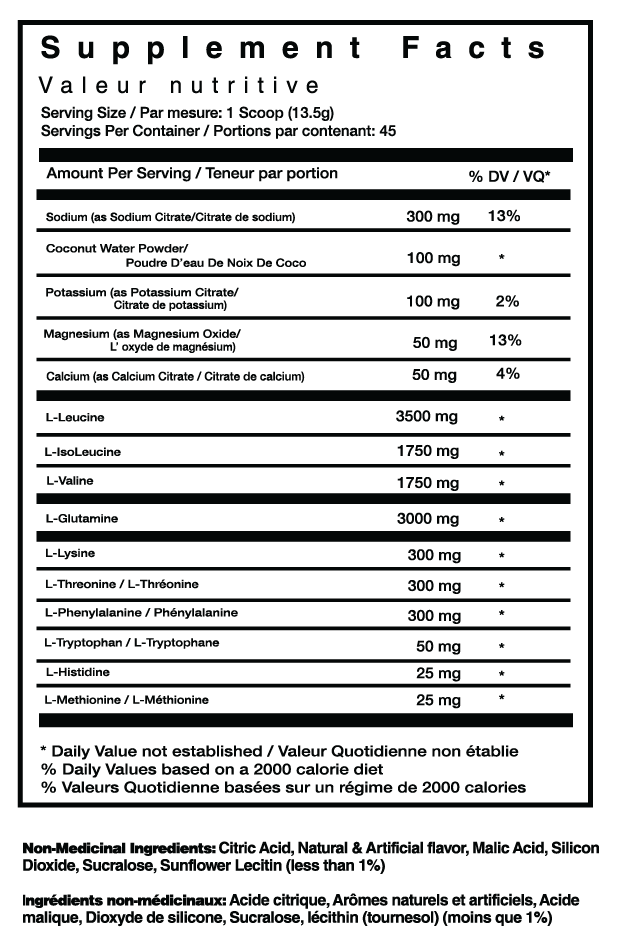 TC Nutrition Hydramino 45 & 100 Servings