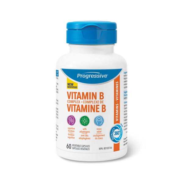 Progressive Vitamin B Complex 60 Capsules