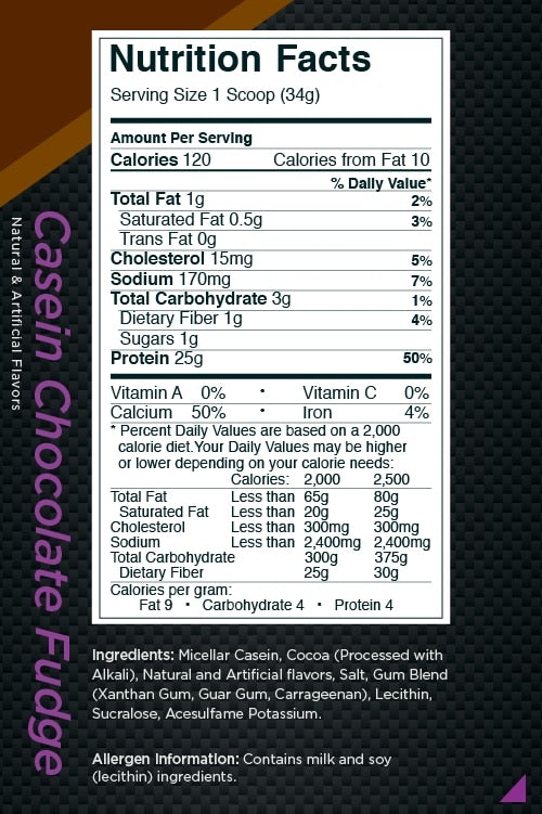 Rule 1 R1 Casein 28 & 55 Servings