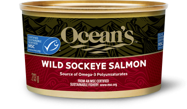 Ocean's Wild Sockeye Salmon 213g