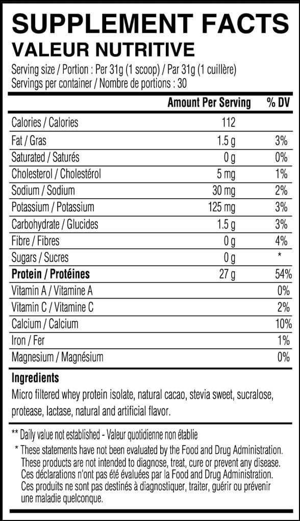 Limitless Pharma Pure Whey Isolate 2LB & 5LB