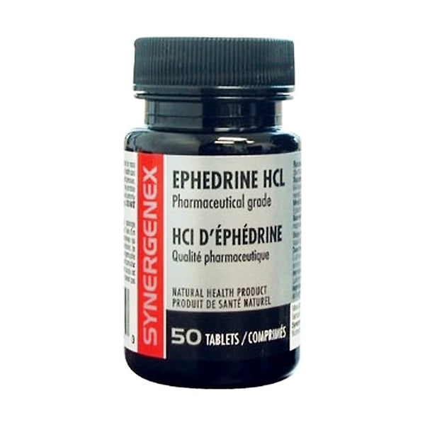 Synergenex Ephedrine HCL 50 Tablets